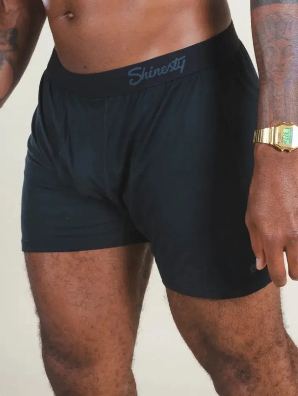 Shinesty The Threat Level Midnight - Black Boxers - L